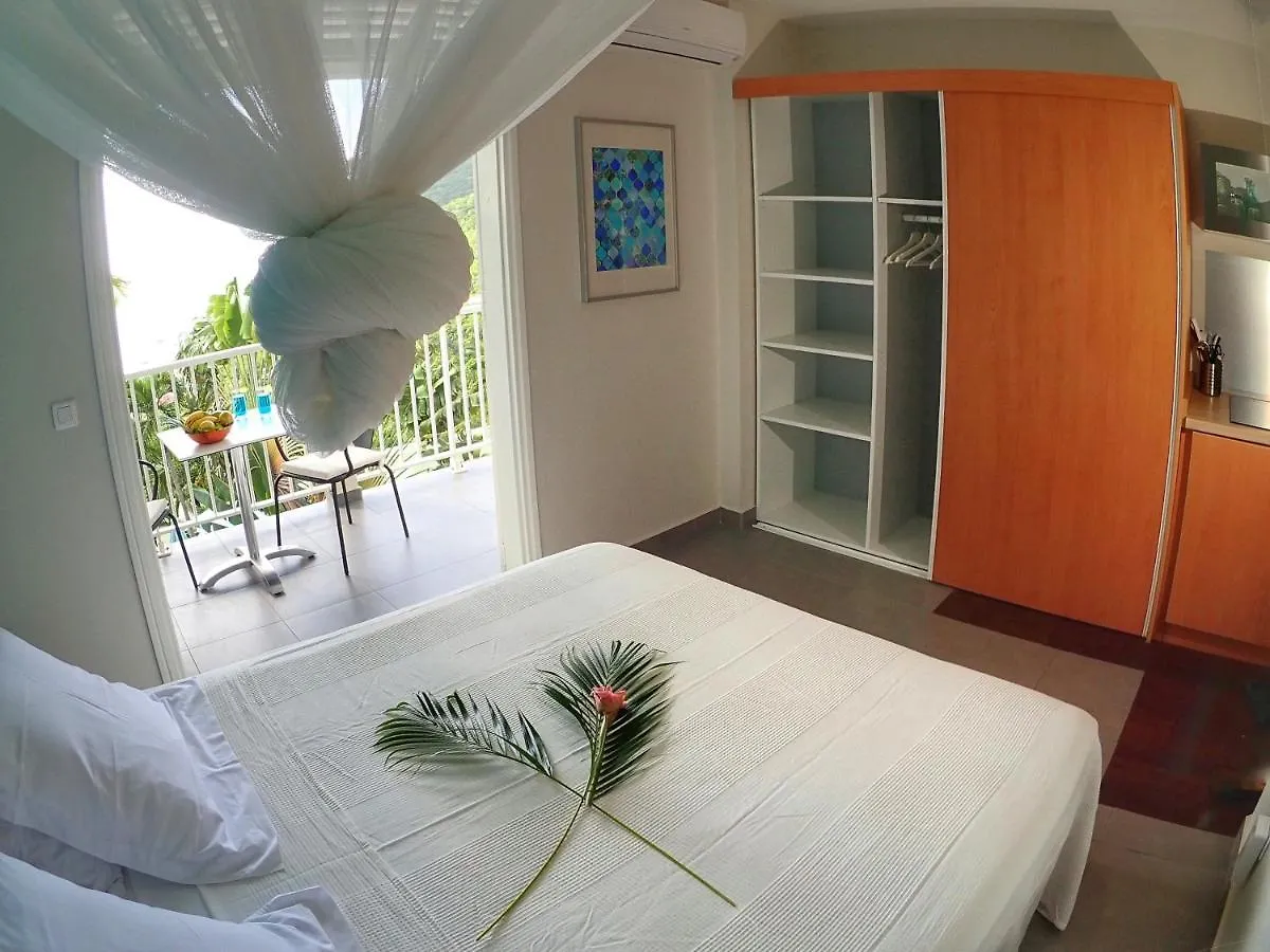 Apartment Studio Malacca, Malanga Et Majacudja - O Coeur De Deshaies Guadeloupe