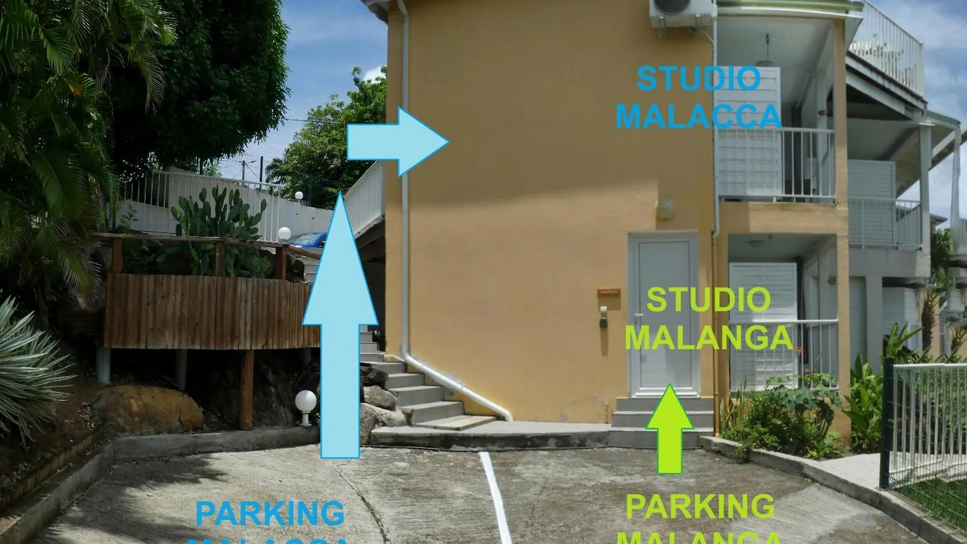 Studio Malacca, Malanga Et Majacudja - O Coeur De Deshaies Apartment